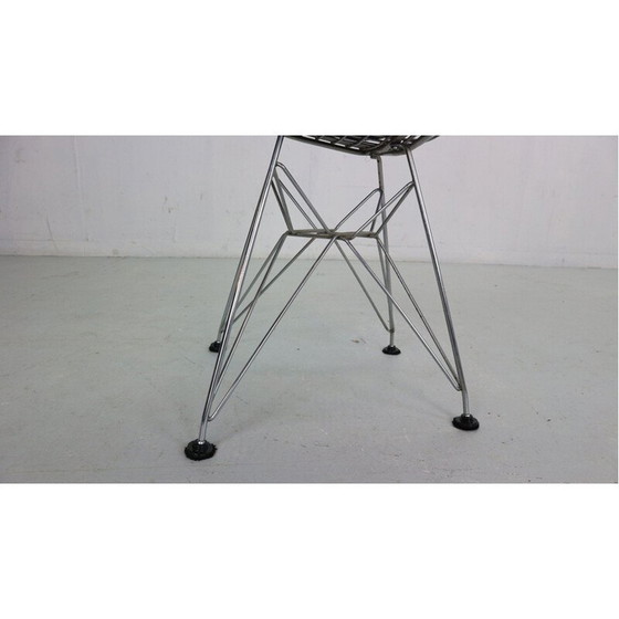 Image 1 of Set of 4 vintage "Dkr-2" wire chairs by Eames for Herman Miller, 1960