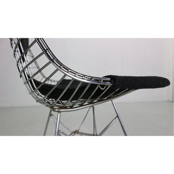 Image 1 of Set of 4 vintage "Dkr-2" wire chairs by Eames for Herman Miller, 1960