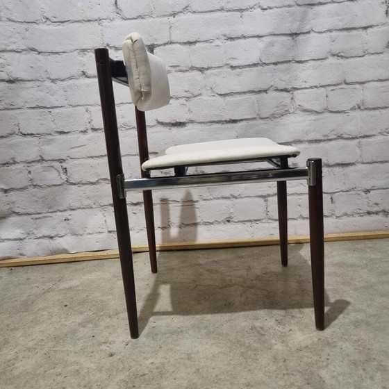 Image 1 of Set of 4 vintage dining chairs by C. Denekamp for Thereca, 1960s