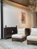 2 Flexform Zanzibar Lounge Armchairs