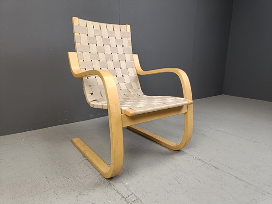Image 1 of Alvar Aalto Model 406 Armchair For Artek, 1970S