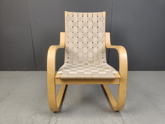 Image 1 of Alvar Aalto Model 406 Armchair For Artek, 1970S