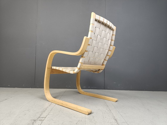 Image 1 of Alvar Aalto Model 406 Armchair For Artek, 1970S