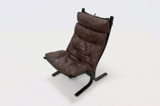 Image 1 of Vintage Ingmar Relling for Westnofa Norway Siesta Lounge Chair and Ottoman 