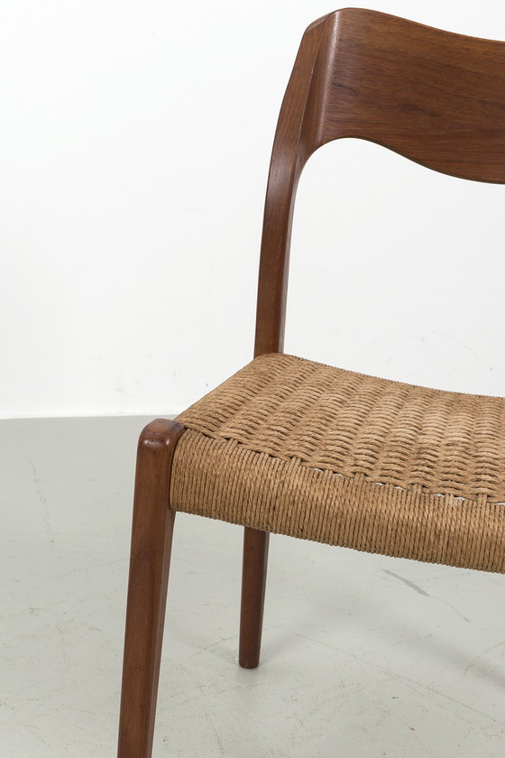 Image 1 of 6x 71 Niels O. Møller chairs