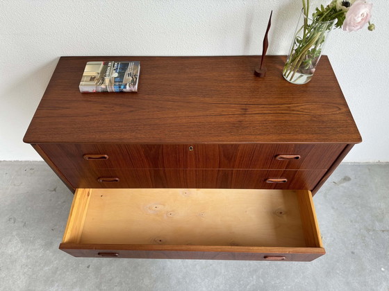 Image 1 of Drawer cabinet teak 3 drawers