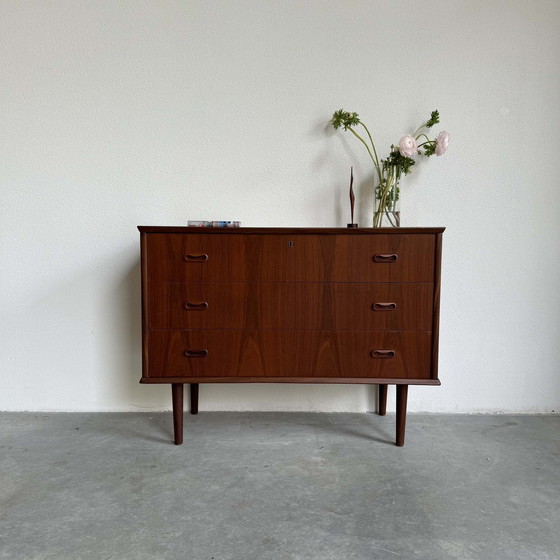 Image 1 of Drawer cabinet teak 3 drawers