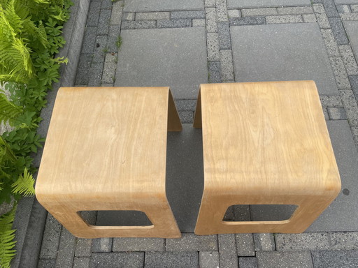 2x Lisa Norinder stool / side table