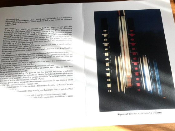 Image 1 of Libro Objeto • Portafolio de Coleccionista • Homenaje a Serge Mouille • Alan • Richard Pilt • Agotado