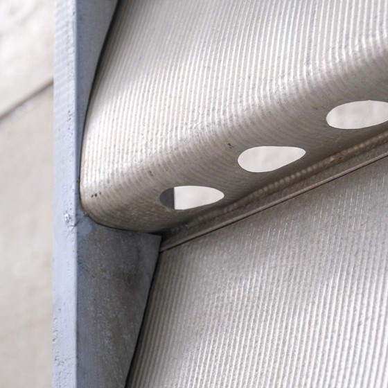 Image 1 of Pannello scorrevole vintage in alluminio e legno di Jean Prouvé, Camerun, 1960