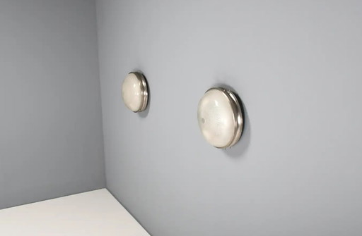 Artemide ‘Sigma Grande’ Sconces by Sergio Mazza