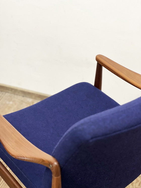 Image 1 of Deux fauteuils en teck de Hartmut Lohmeyer pour Wilkhahn, 1950, Mid Century Modern