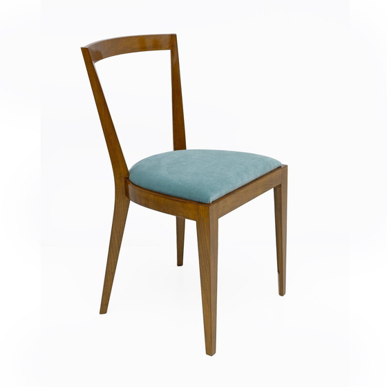 Image 1 of Eight Dining Chairs Ponti 940 By Gio Ponti For Bbb Italia