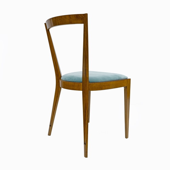 Image 1 of Eight Dining Chairs Ponti 940 By Gio Ponti For Bbb Italia