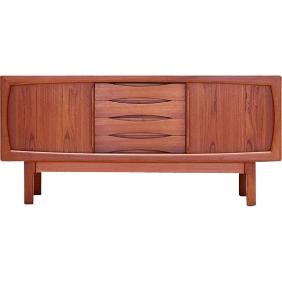 Image 1 of Vintage teak wood sideboard by Burchaard Nielsen for Dyrlum, Denmark 1960