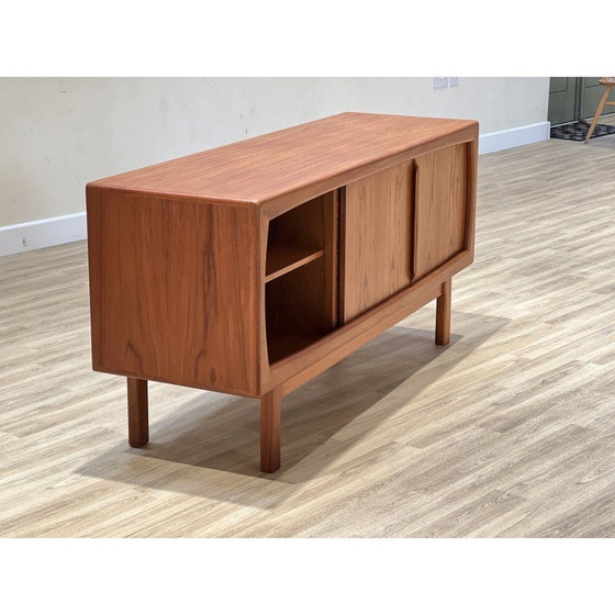 Image 1 of Vintage teak wood sideboard by Burchaard Nielsen for Dyrlum, Denmark 1960