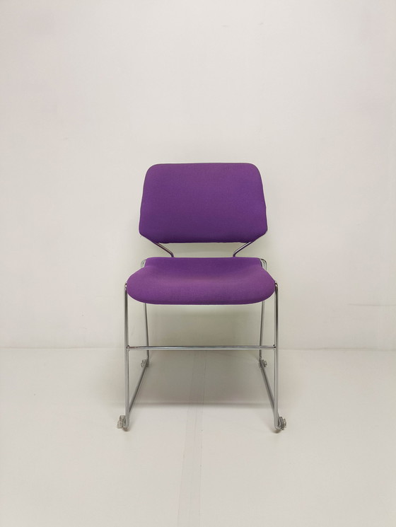 Image 1 of 4x Matrix Krueger Dining chair by Tolleson USA 1970s