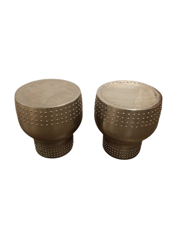 Image 1 of Luxury Metal Design Side Tables