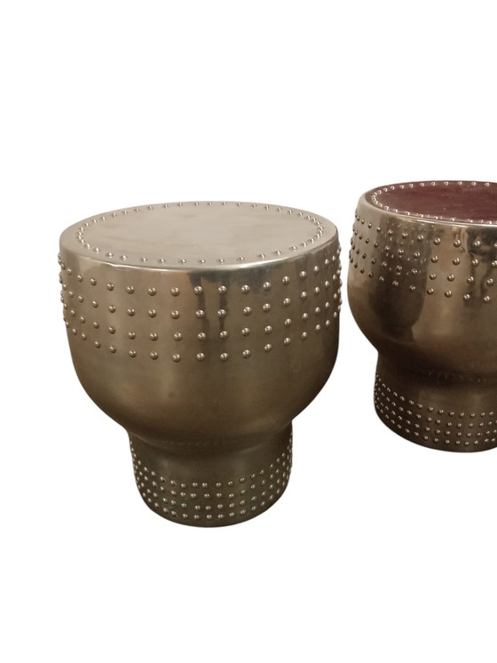 Image 1 of Luxury Metal Design Side Tables