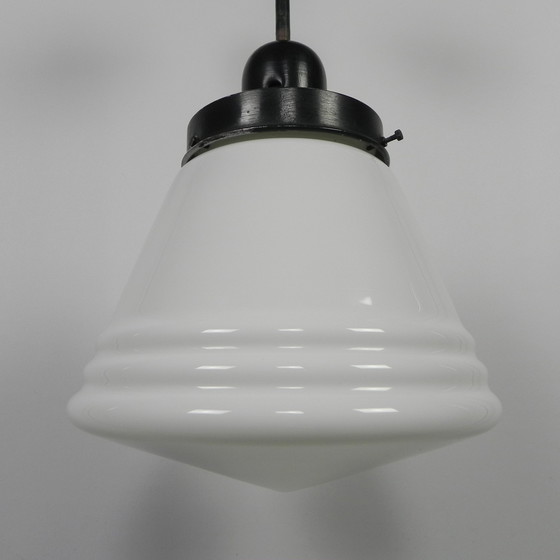 Image 1 of Art Deco pendant lamp with multiple ribs