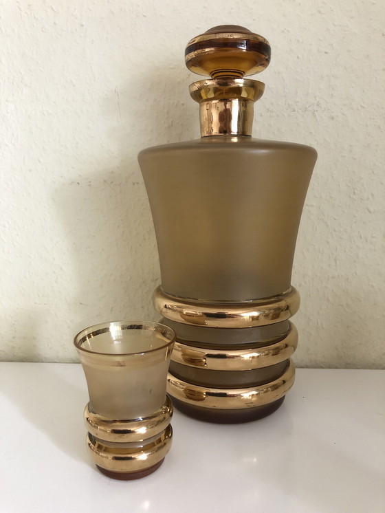 Image 1 of Art Deco liqueur set