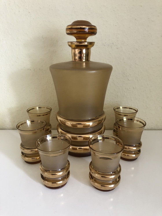 Image 1 of Art Deco liqueur set