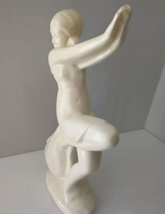 Image 1 of Art Deco Sculpture By Josep Pujol Montaner