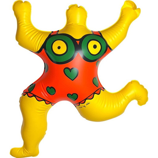 Vintage inflatable plastic sculpture by Niki de Saint Phalle