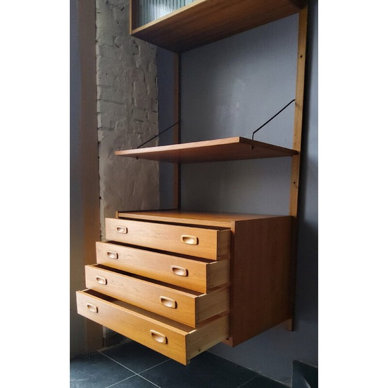 Image 1 of Vintage wall unit by Preben Sorensen, Denmark 1960