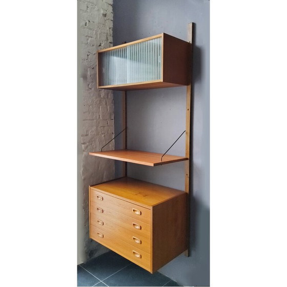 Image 1 of Vintage wall unit by Preben Sorensen, Denmark 1960