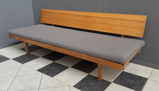 Image 1 of Grey Daybed by Drevotex 1970s