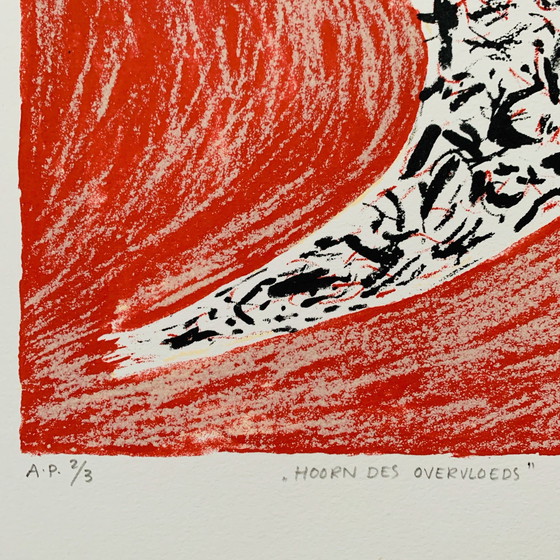 Image 1 of Silkscreen Petra Dolleman - Horn of Plenty