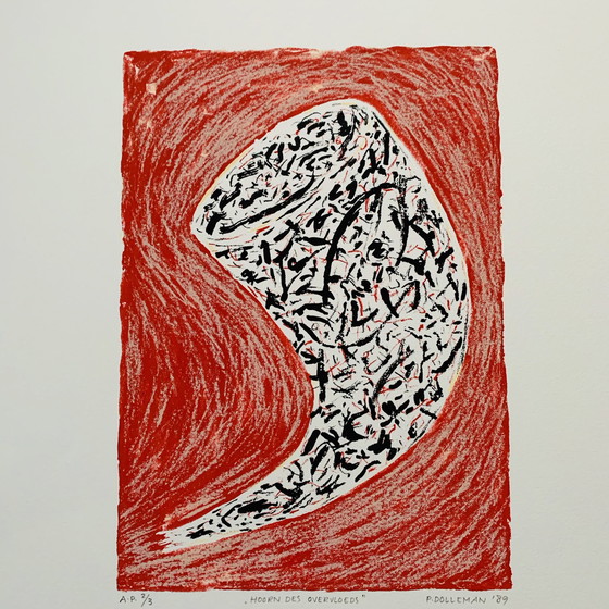 Image 1 of Silkscreen Petra Dolleman - Horn of Plenty