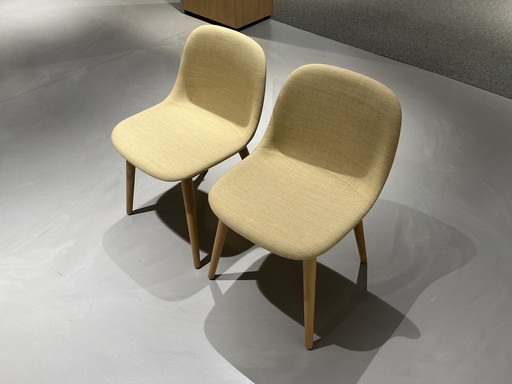 2X Muuto Fiber Side Chair