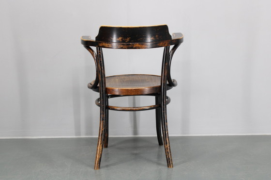 Image 1 of 1940S Bentwood Office Or Side Chair, Czechoslovakia