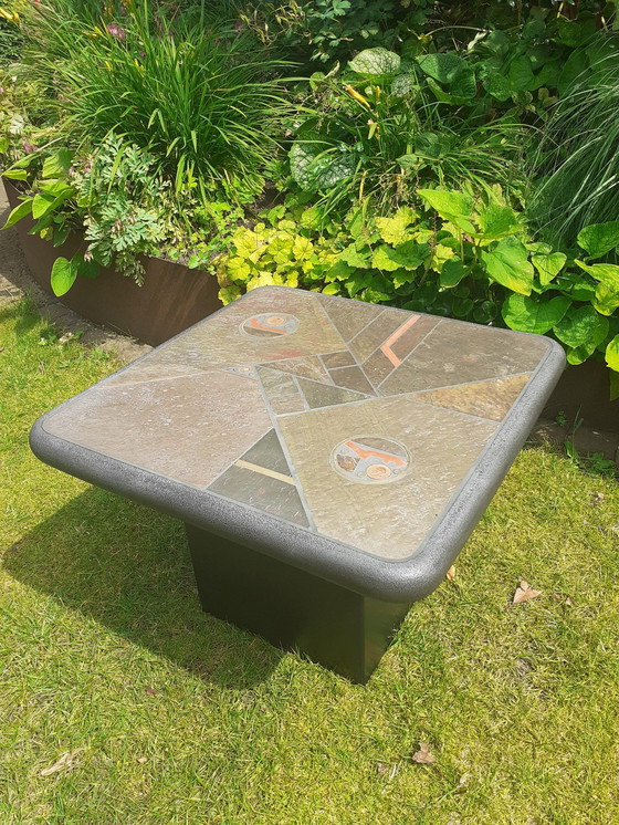 Image 1 of Brutalist Coffee Table Of Natural Stone By Fedam