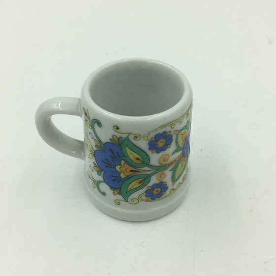 Image 1 of Set Of 5 Ceramic Drop Glasses