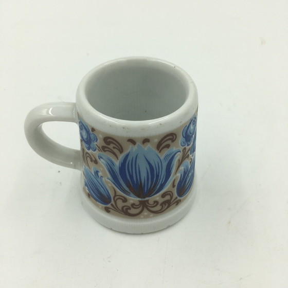 Image 1 of Set Of 5 Ceramic Drop Glasses