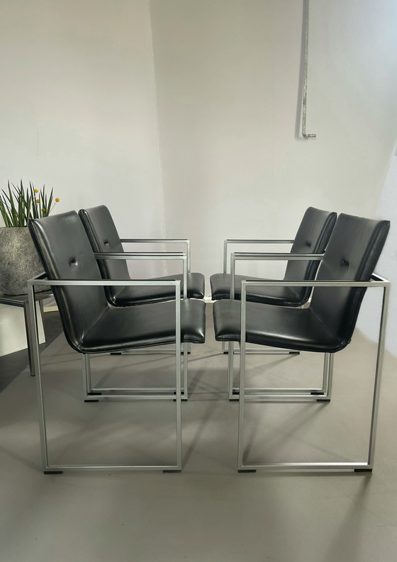 Image 1 of 4x Arco frame chair