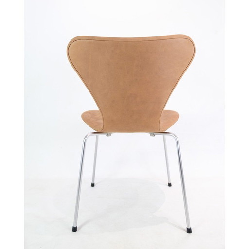 Set of 6 vintage Seven chairs 3107 by Arne Jacobsen for Fritz Hansen