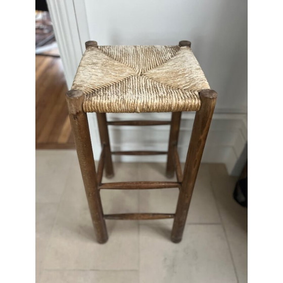Image 1 of Vintage high stool by Charlotte Perriand