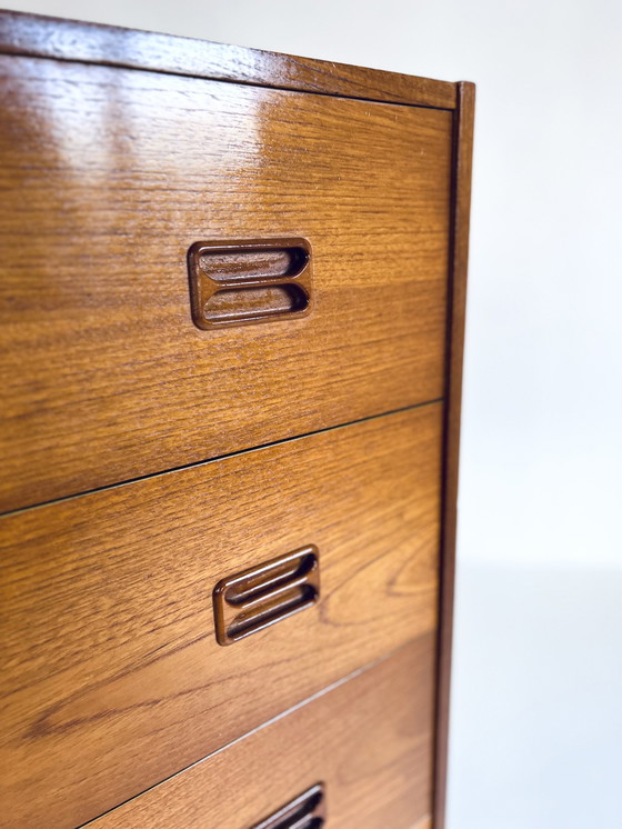 Image 1 of Xl Danish Chest of Drawers '60