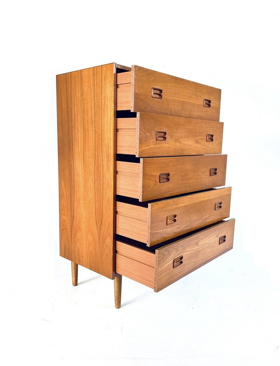 Image 1 of Xl Danish Chest of Drawers '60