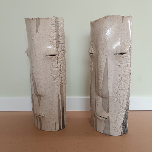 Colja de Roo - Masks - sculptures