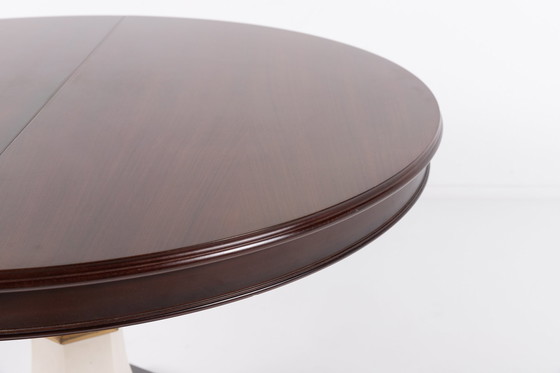 Image 1 of Italian Mid-Century Modern extendable round table by Carlo de Carli, 1950s