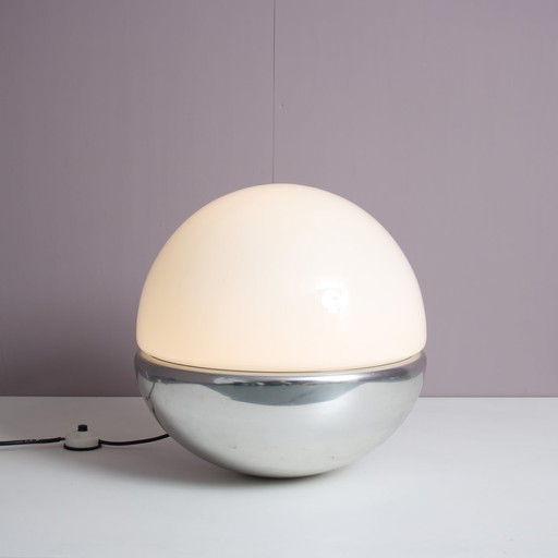 Round Floor Lamp by Doria Leuchten, Germany 1970