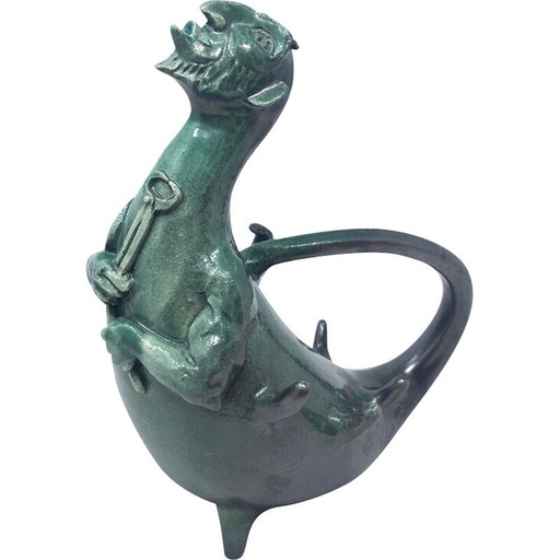 Vintage ceramic pitcher