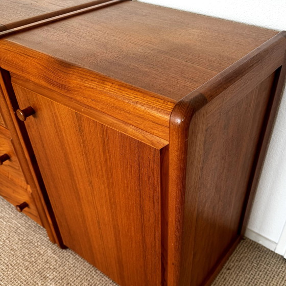 Image 1 of Danish Design Two-piece Sideboard With Drawers