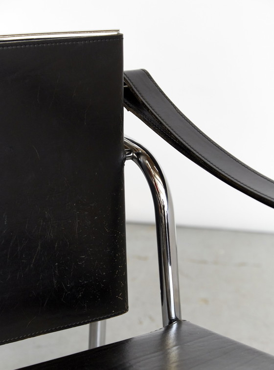 Image 1 of Le Corbusier LC1 "Basculant" Chaise pour Cassina