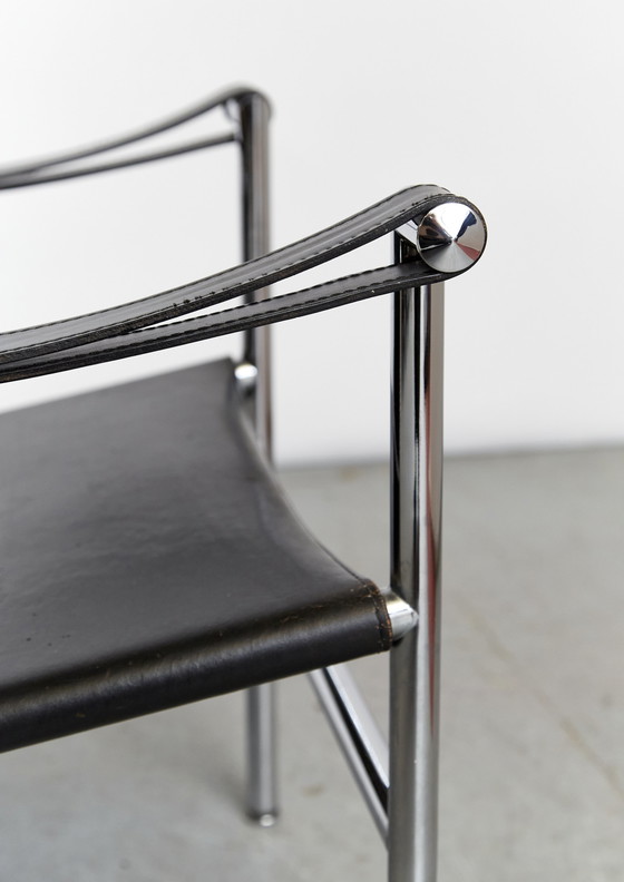 Image 1 of Le Corbusier LC1 "Basculant" Chair for Cassina